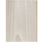 Wooden panel with a light wood finish on a white background