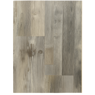 Wooden flooring with a patchwork design on a white background